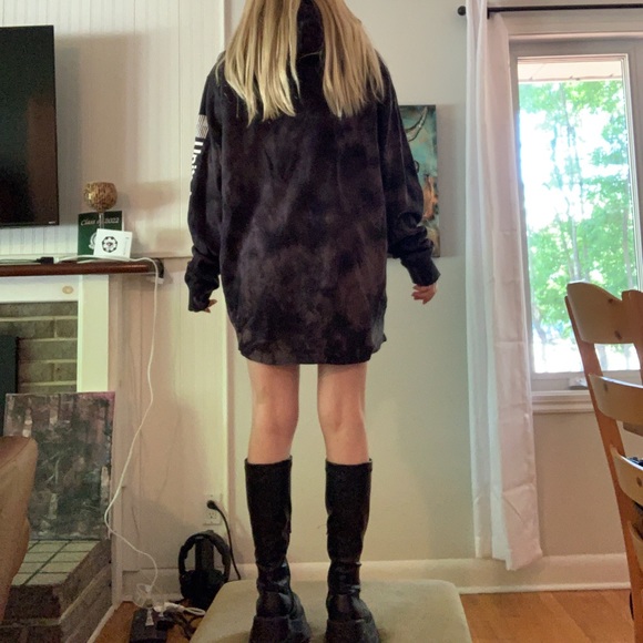 NASA Grey Oversized Hoodie - Picture 4 of 7